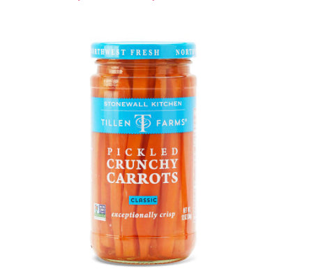 TF pickled crunchy carrots