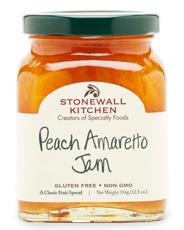 Peach Amaretto jam