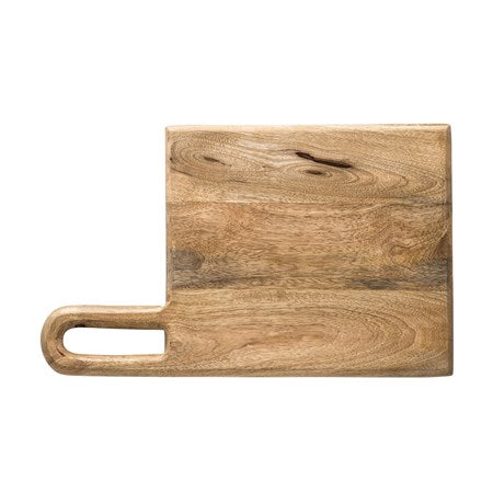 Mango Wood Cheese/Cutting Board with Handle