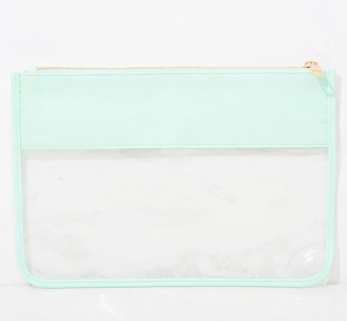 Varsity Letter Clear Pouch