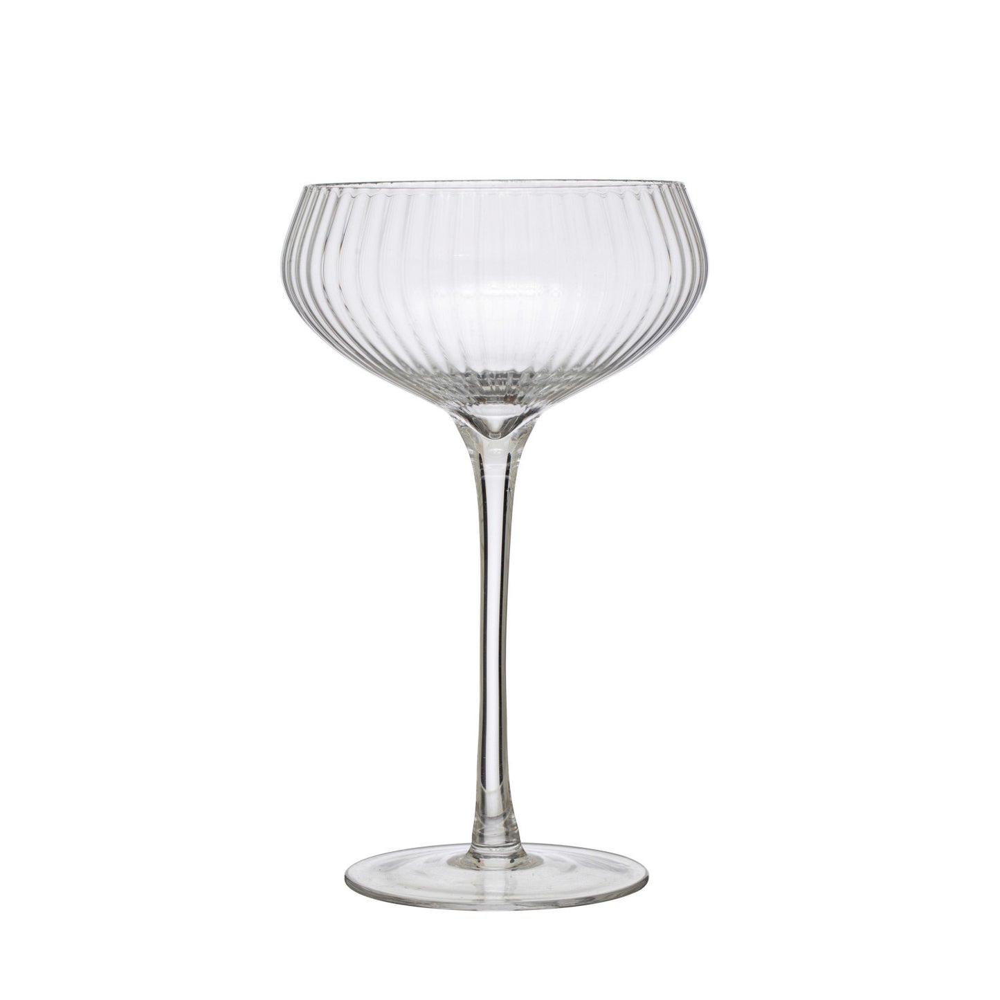 Stemmed Champagne Coupe Glass