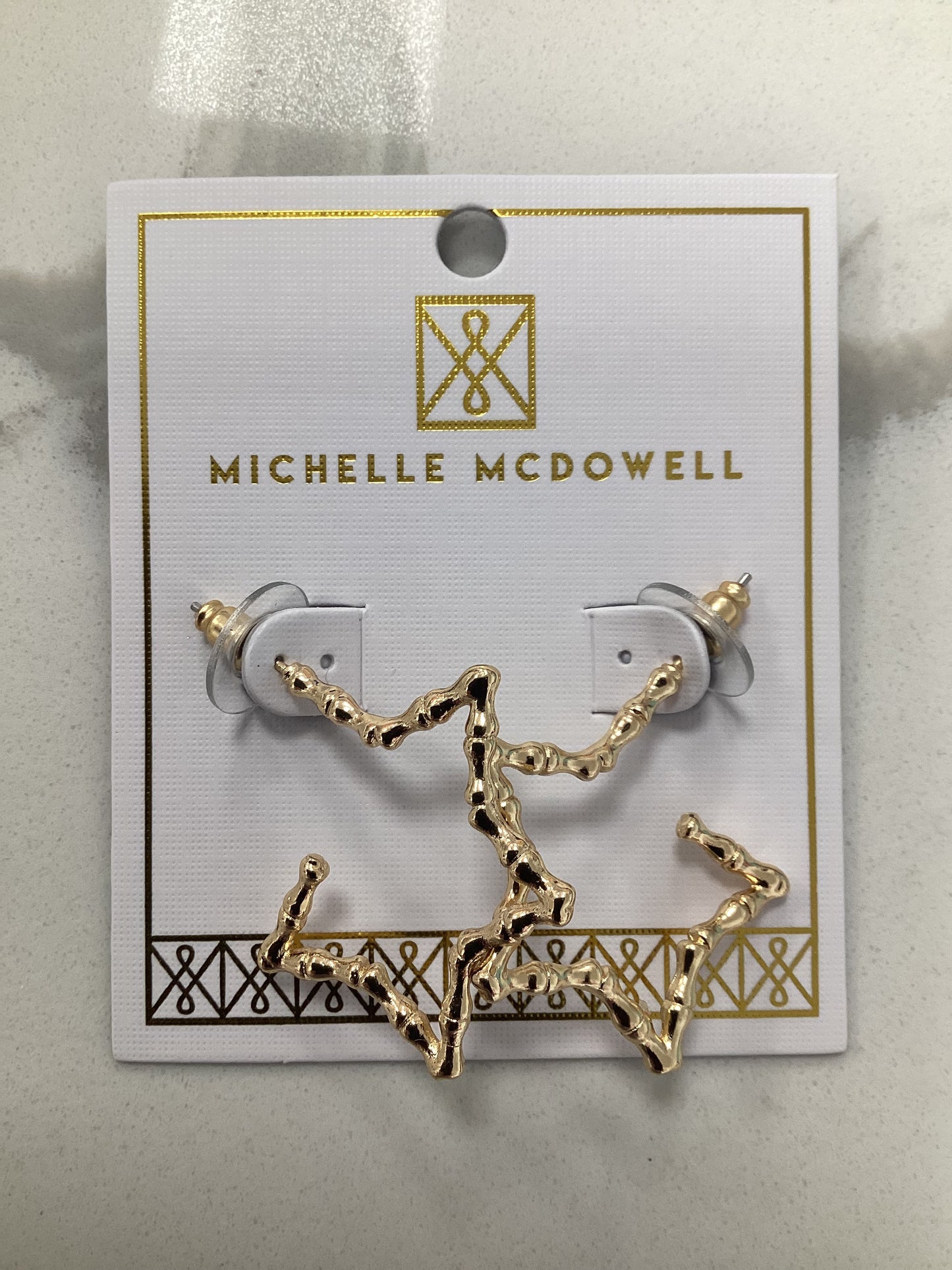 Michelle McDowell hoop/dangle