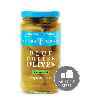 TF blue cheese olives